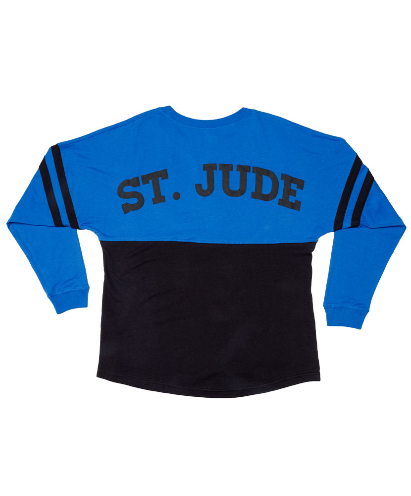 St. Jude Colorblock Pom Jersey - Blue